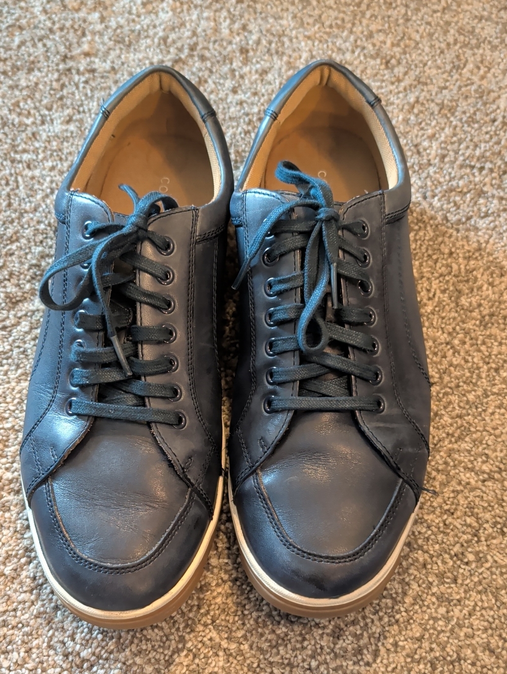 Cole Haan Vartan Sport Oxford in Blazer Blue Antique.